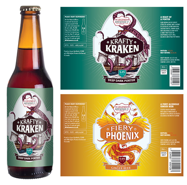 Craft beer label design